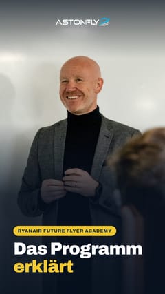Mark Duffy, Director Talent bei Ryanair — Video Ryanair Future Flyer Academy