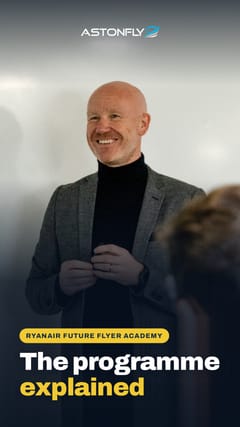 Mark Duffy, Director of Talent at Ryanair — Ryanair Future Flyer Academy video