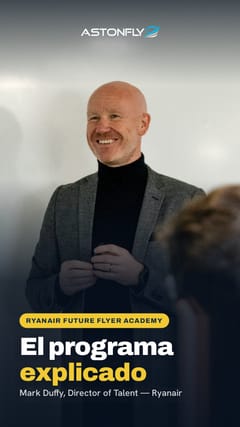 Mark Duffy, Director de Talento en Ryanair — vídeo Ryanair Future Flyer Academy
