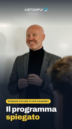 Mark Duffy, Director Talent di Ryanair — video Ryanair Future Flyer Academy