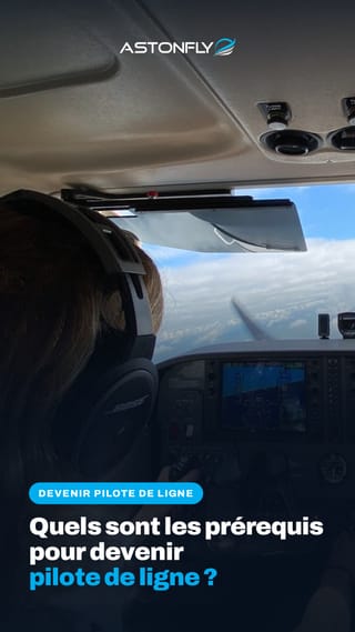 Instructeur Astonfly présentant les prérequis pour devenir pilote de ligne