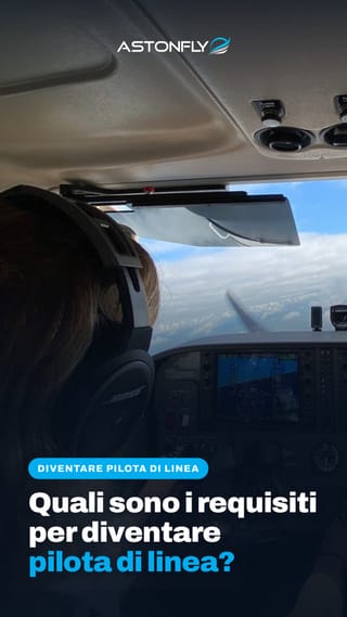 Istruttore Astonfly che illustra i requisiti per diventare pilota di linea