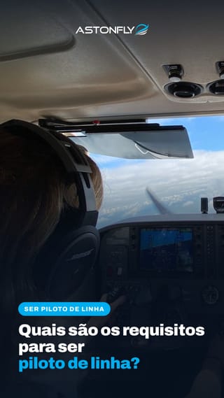 Instrutor da Astonfly a apresentar os requisitos para ser piloto de linha