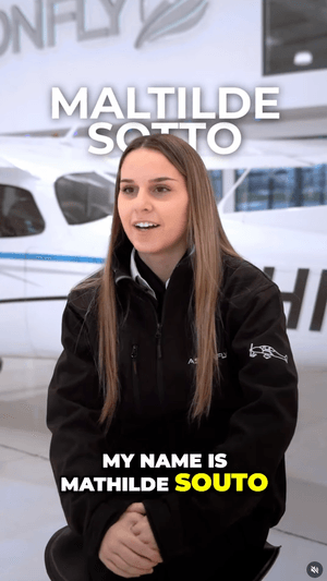 Témoignage vidéo de Mathilde Souto, élève pilote Astonfly