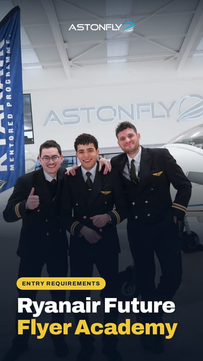 Video — the requirements for the Ryanair Future Flyer Academy programme