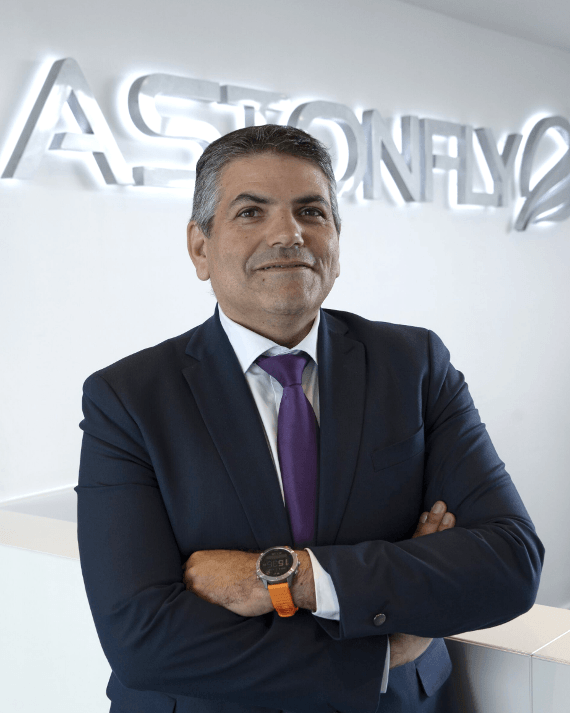 Saïd Hadid, directeur général d'Astonfly