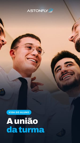 Alunos pilotos Astonfly reunidos na sua turma