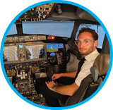 Etienne Toutoundji<br /><span class="color-222">First Officer, Boeing 737</span>